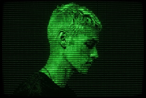 The demo subject rendered in the Terminal Print look