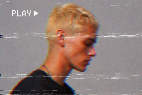 The demo subject rendered in the Tape Static look