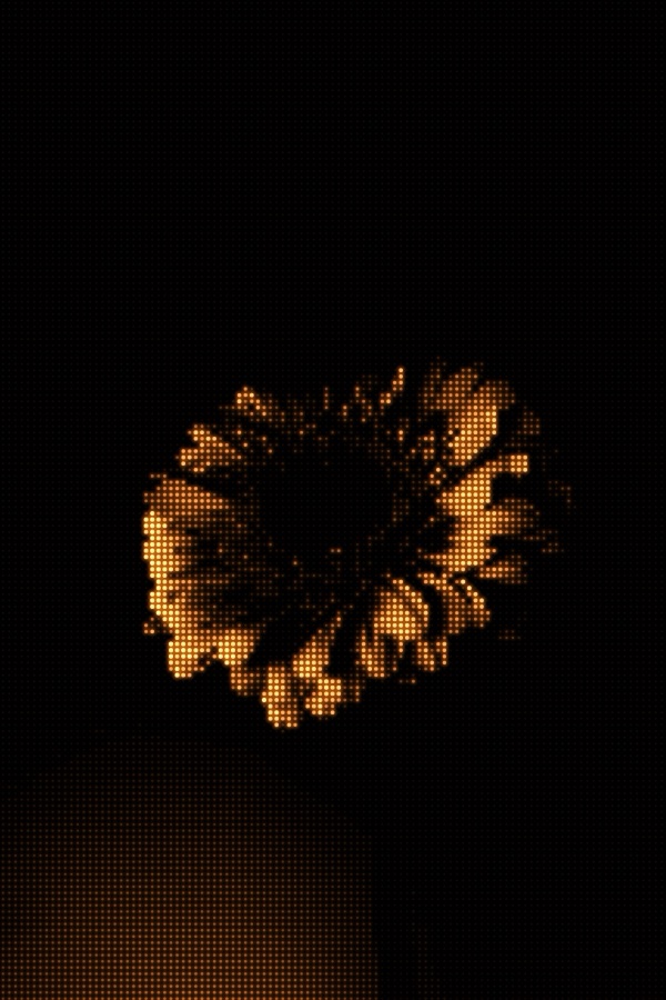 LED Matrix style example