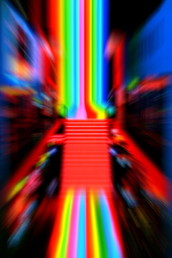 Radial Blur style example