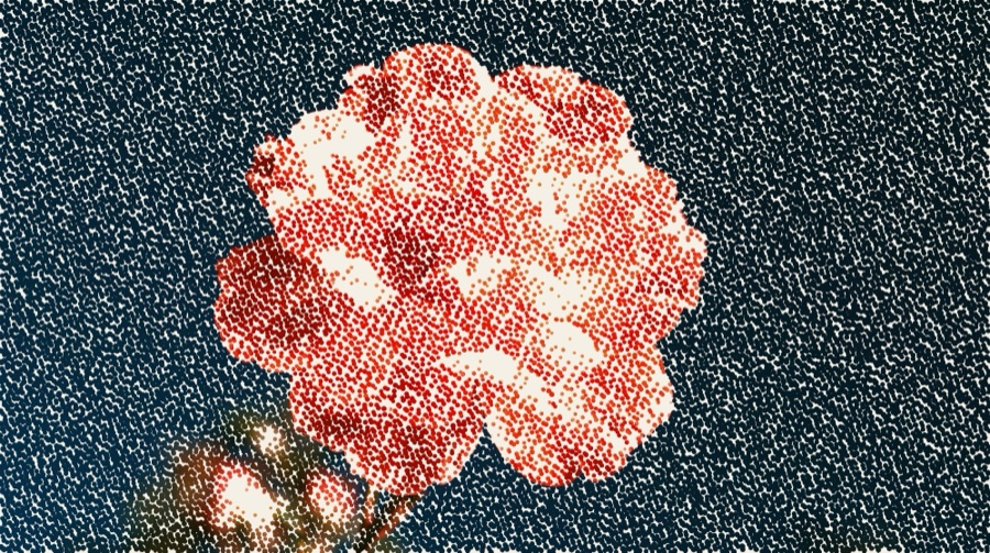 Stippling style example